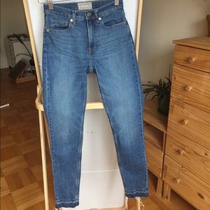 Everlane high rise skinny jean